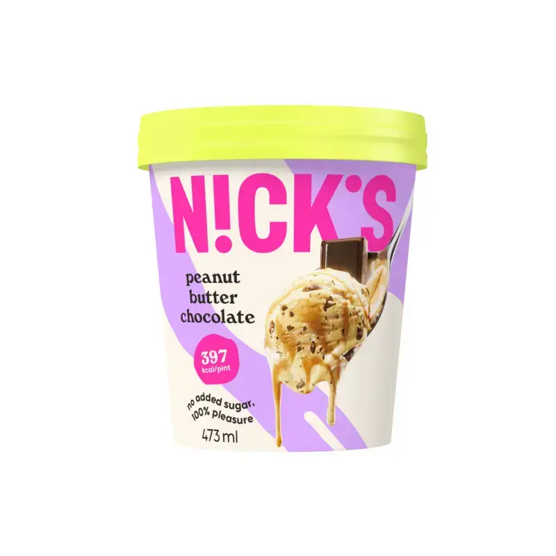 Peanut Butter Chocolate Glass 8 x 473 ml från Nicks | #ILPB | Kulglass
