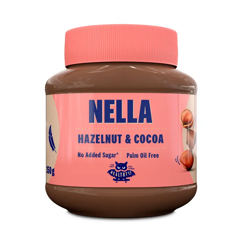 Nella Hazelnut & Coca 12 x 350 g från Healthy CO | #4150 | Nötsmör & Spreads