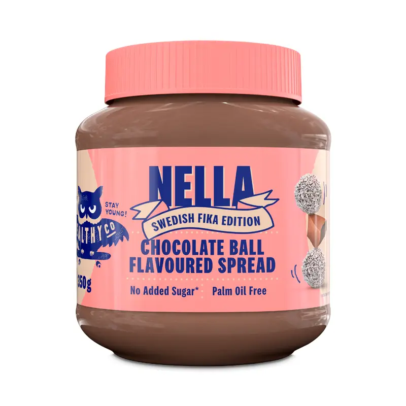Nella Swedish Chocolate Ball 12 x 350 g från Healthy CO | #4153 | Nötsmör & Spreads