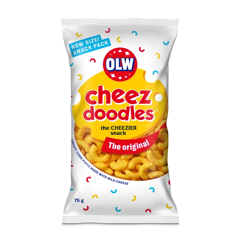 Cheez Doodles 30 x 75 g från OLW | #5450101164 | Ostbågar & Former