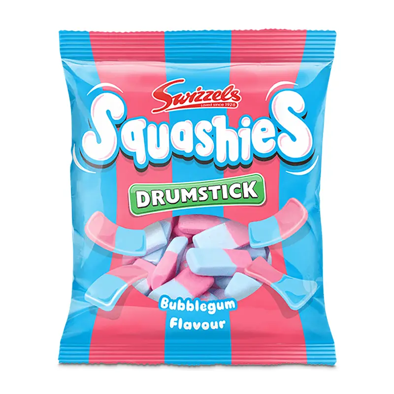 Squashies Bubblegum 12 x 140 g från Swissels | #229934 | Godis