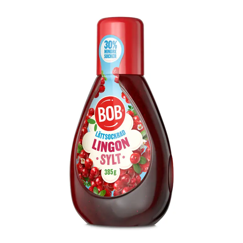 Lingonsylt 10 x 385 g från BOB | #454025322 | Sylt, Mos, Marmelad & Gelé