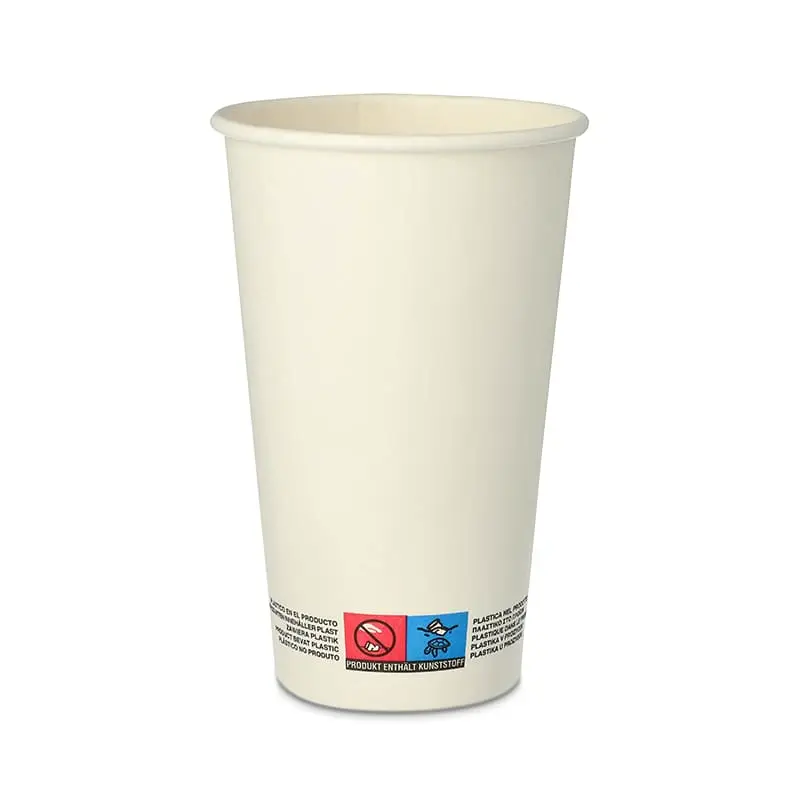Pappmugg 40cl Ø9 20 x 50 st från Papstar | #85066 | Muggar & Lock