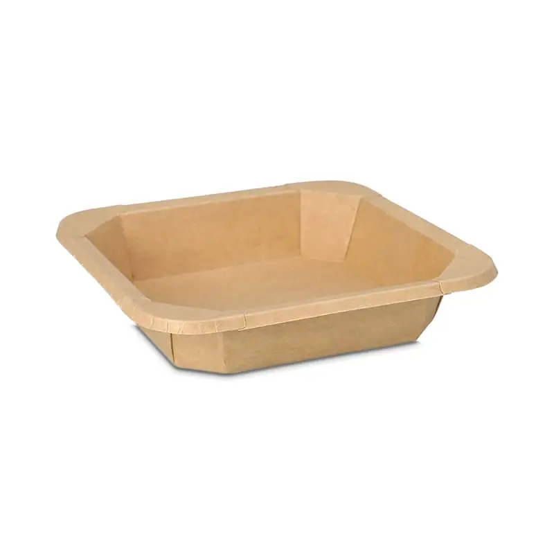 Matlåda 0.5L 4 x 25 st från Papstar | #37015 | Matboxar & Lock