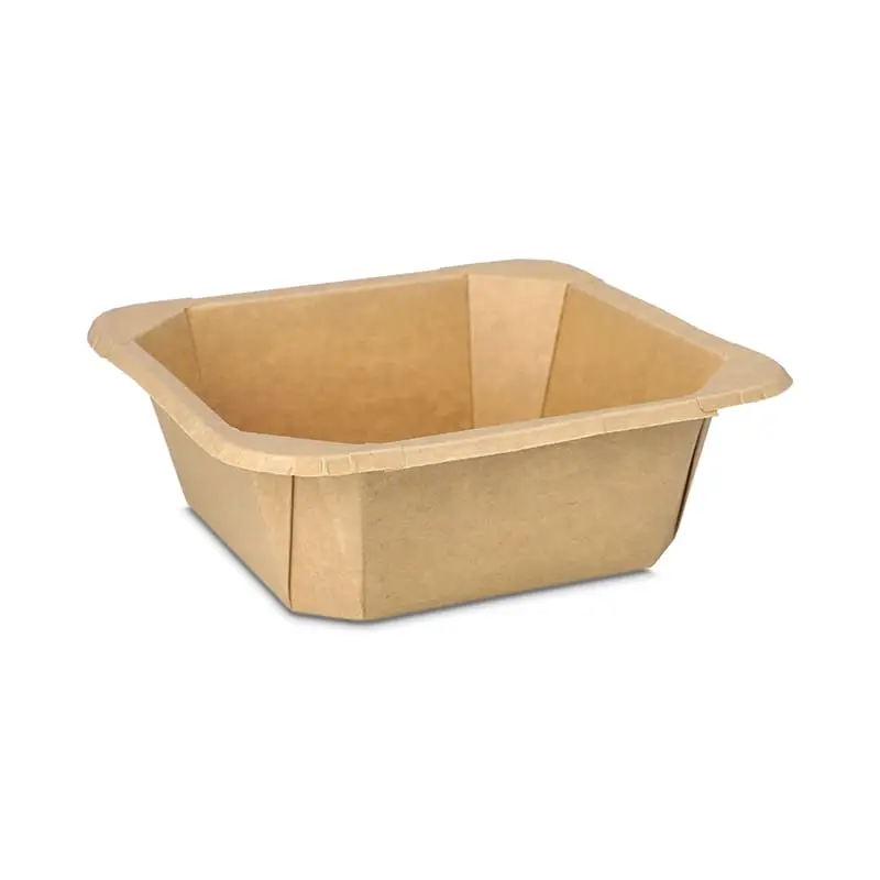 Matlåda 1.2L 4 x 25 st från Papstar | #37018 | Matboxar & Lock