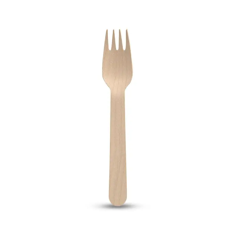 Gaffel Trä 16cm 4 x 250 st från Papstar | #89891 | Engångsartiklar