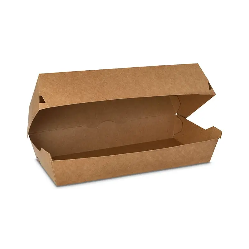 Baguettebox 7 x 25 st från Papstar | #87249 | Matboxar & Lock
