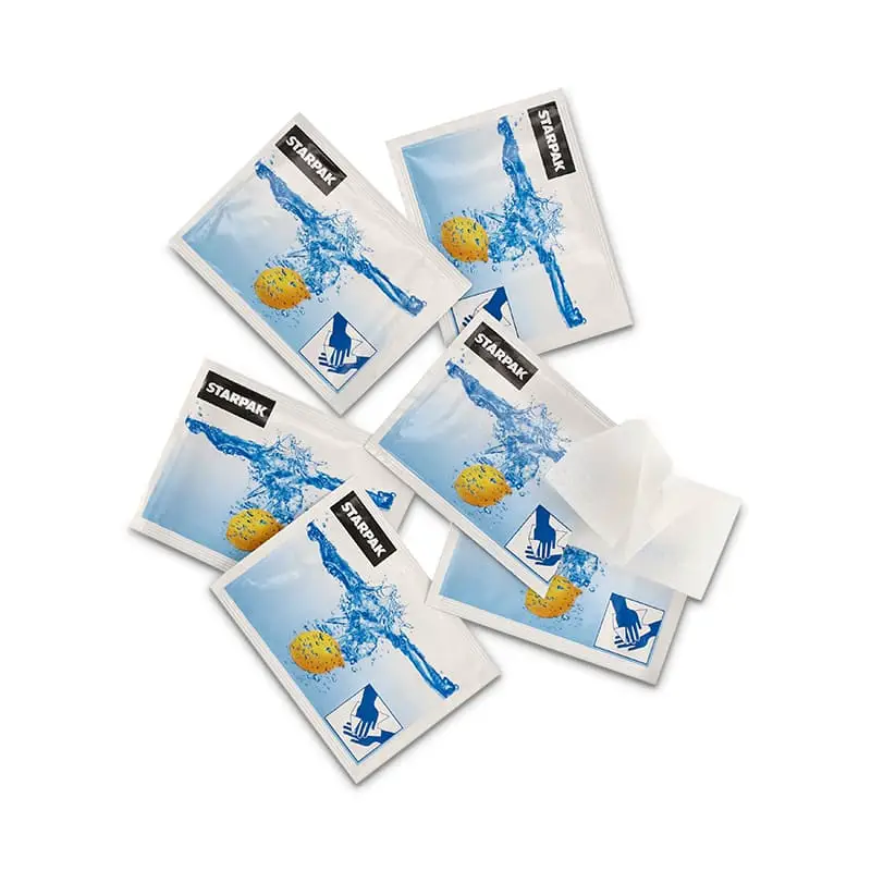 Våtservetter Citron 4 x 250 st från Papstar | #97200 | Servetter