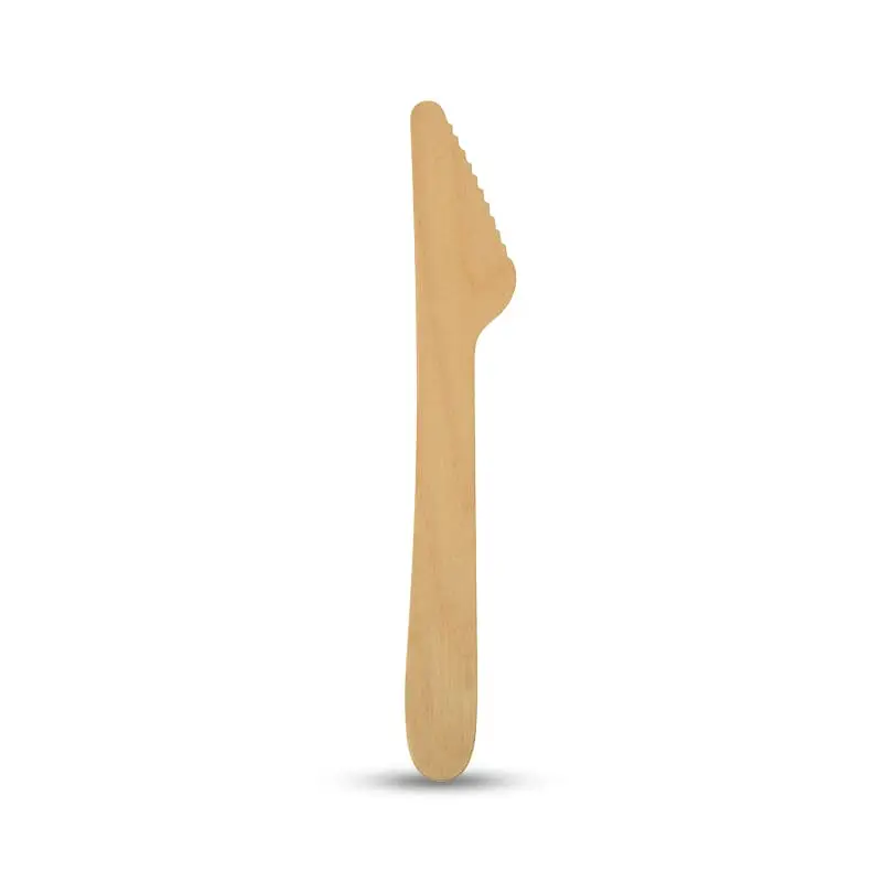 Knivar Trä 16,5cm 15 x 10 st från Papstar | #87671 | Engångsartiklar