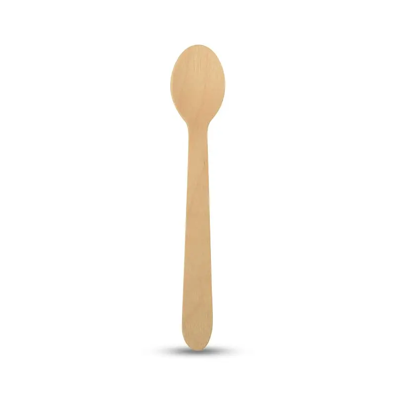 Kaffeskedar Trä 11cm 15 x 10 st från Papstar | #87673 | Engångsartiklar