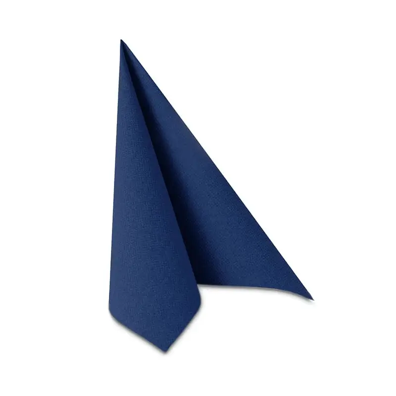 Servetter Mörkblå 40x40cm ROYAL  C 8 x 20 st från Papstar | #16903 | Servetter