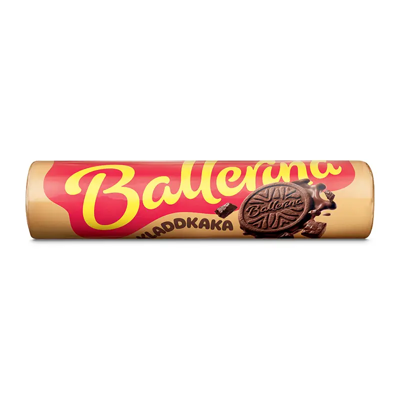 Ballerina Kladdkaka 24 x 210 g från Göteborgs Kex | #6854000026 | Kakor & Söta kex
