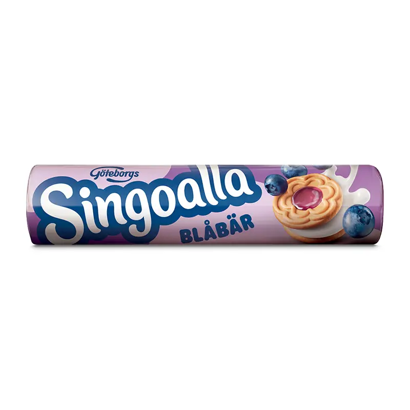Singoalla Blåbär 24 x 190 g från Göteborgs Kex | #6854000027 | Kakor & Söta kex