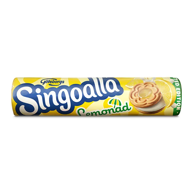 Singoalla Lemonad 24 x 190 g från Göteborgs Kex | #6854000045 | Kakor & Söta kex