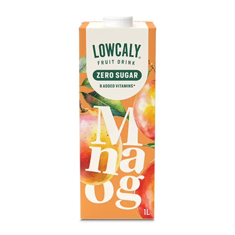 Fruktdryck Mango 10 x 1 l från LOWCALY | #6865 | Fruktdryck