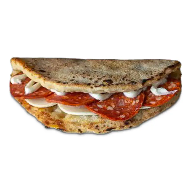 Sorisso Mozzarella & Salame 20 x 220 g från Mozzo | #4001 | Pizza