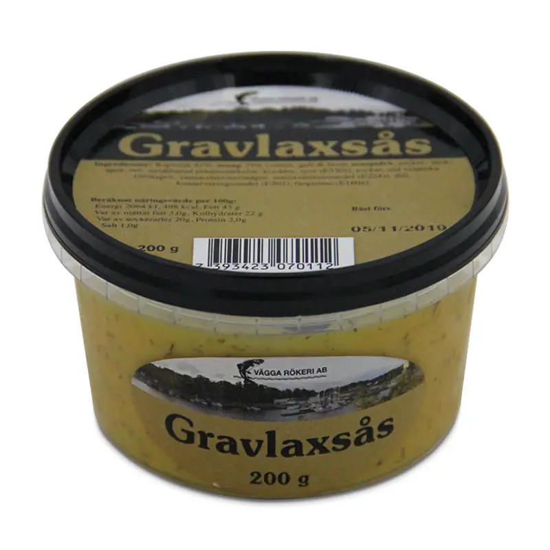 Gravlaxsås 12 x 200 g från Vägga Rökeri | #7011 | Sås