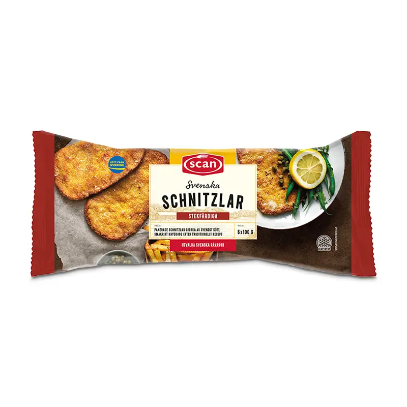 Schnitzel Panerad 6-pack 7 x 600 g från Scan | #298953 | Schnitzel