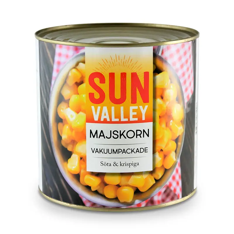 Majskorn 6 x 2126 g från Sun Valley | #7101 | Grönsakskonserv