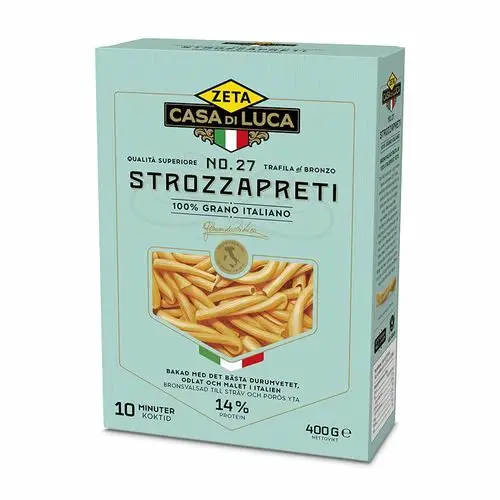 Strozzapreti Casa Di Luca 14 x 400 g från Zeta | #7107 | Pasta & Nudlar