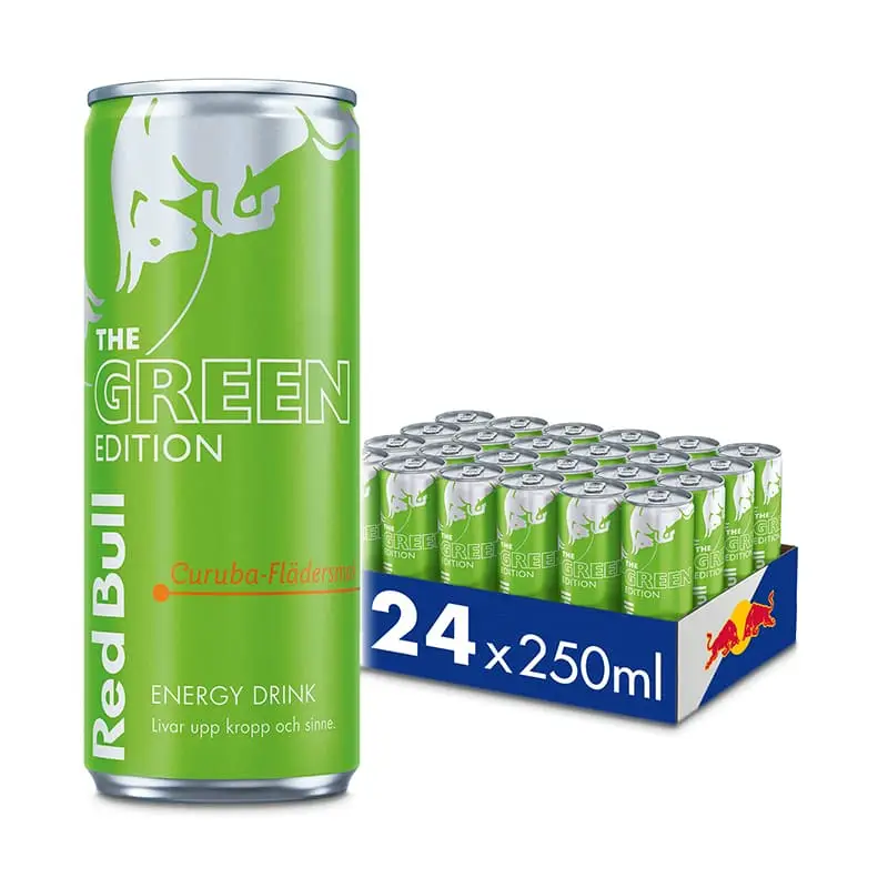 Curuba Fläder 24 x 25 cl från Red Bull | #246014 | Energidrycker