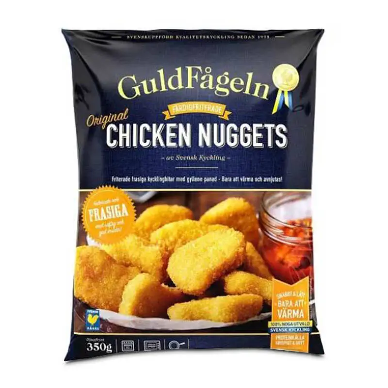 Chicken Nuggets 12 x 350 g från Guldfågeln | #58005 | Nuggets