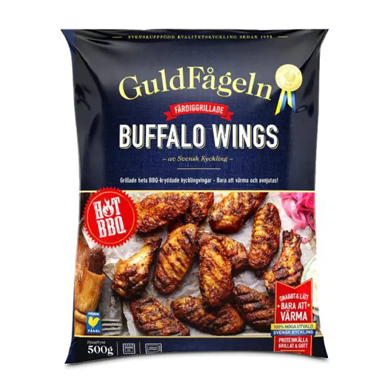 Buffalo Wings 12 x 500 g från Guldfågeln | #57450 | Kyckling