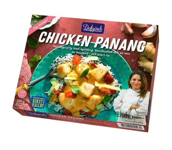 Chicken Panang 6 x 350 g från Dafgårds | #4197 | Färdiglagade måltider
