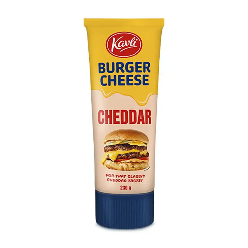 Burger Cheese Cheddar 10 x 230 g från Kavli | #116561 | Sås