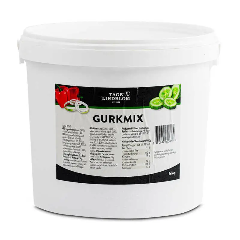 Gurkmix 5 kg från Tage Lindblom | #12675 | Måltids komponenter