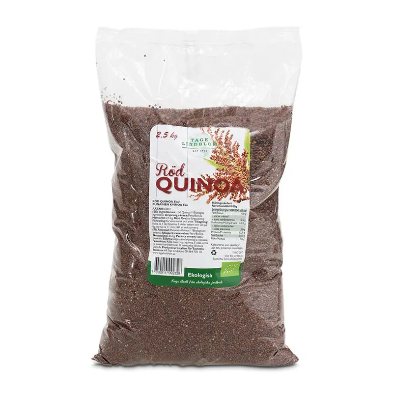 Röd Quinoa 2.5 kg från Tage Lindblom | #60011 | Ris & Gryn