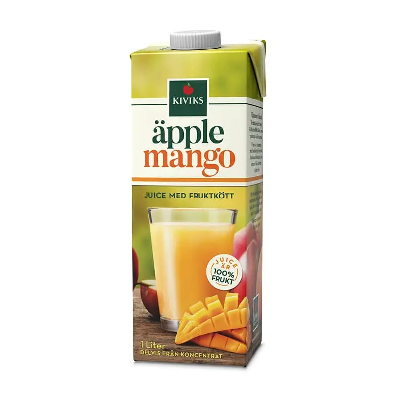 Äpple- & Mangojuice 10 x 1 l från Kiviks Musteri | #71405 | Juice
