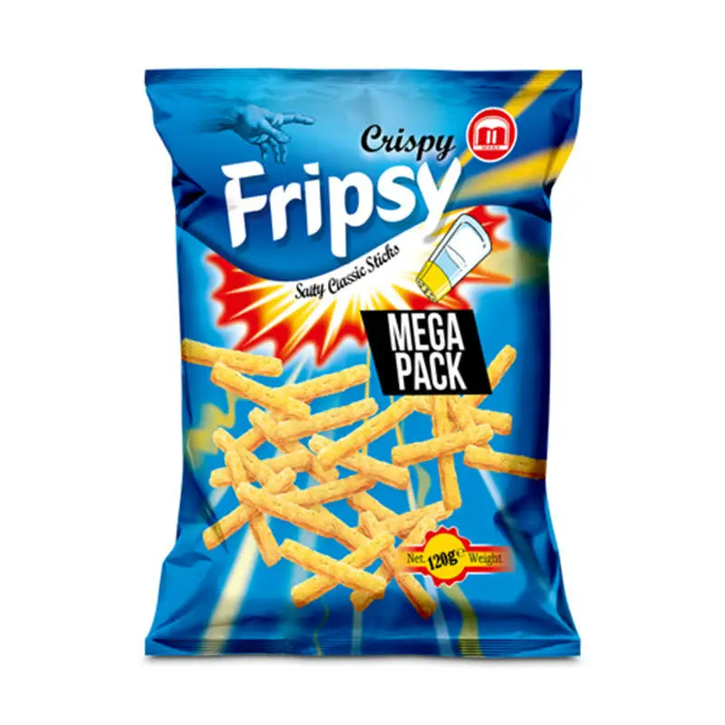 Fripsy Salta 12 x 120 g från Crispy | #993710 | Ostbågar & Former