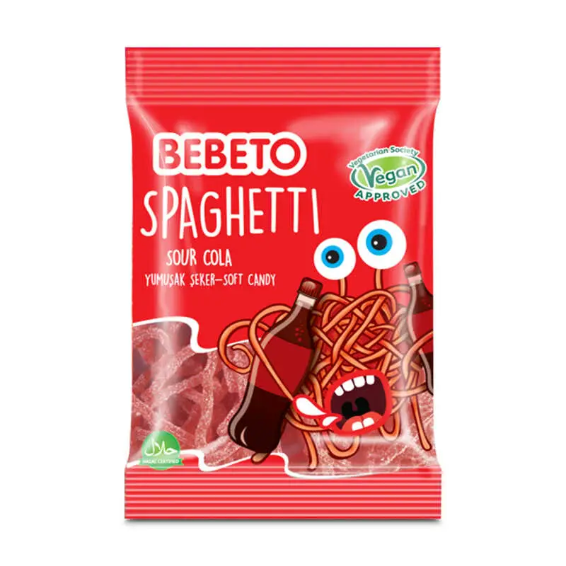 Spaghetti Sour Cola 12 x 70 g från Bebeto | #16016153 | Godis