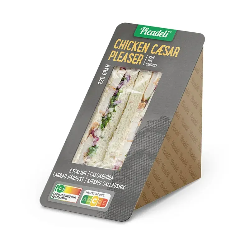 Sandwich Caesar Kyckling 220 g från Picadeli | #13409 | Smörgåsar färdiga