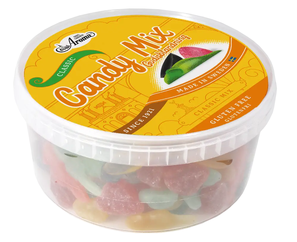 Godisblandning 16 x 650 g från Aroma Konfektyr | #721 | Godis