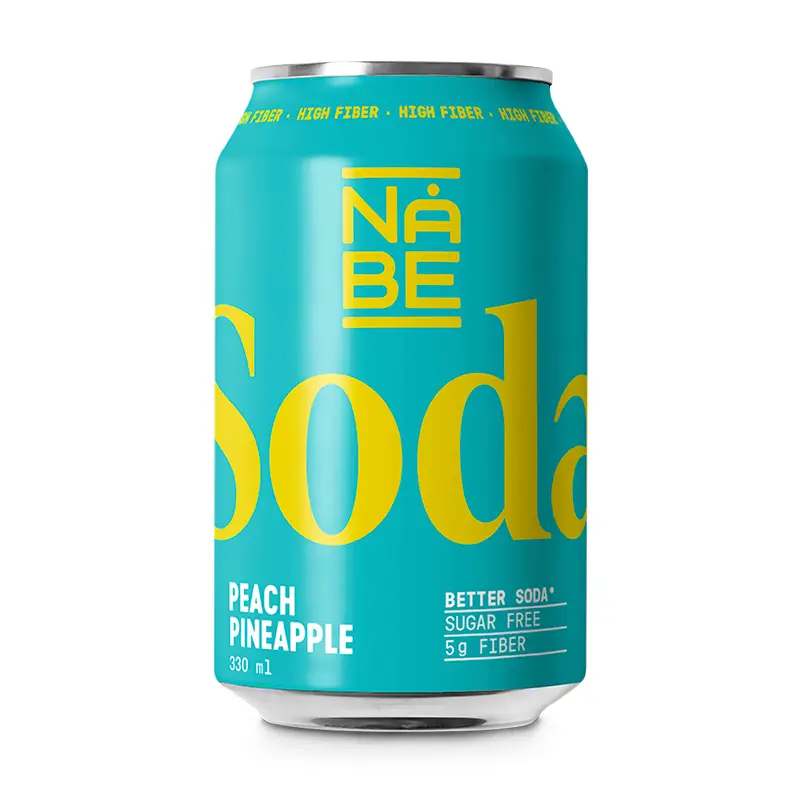 Peach/Pineapple 12 x 33 cl från NÅBE | #7190 | Funktionsdryck