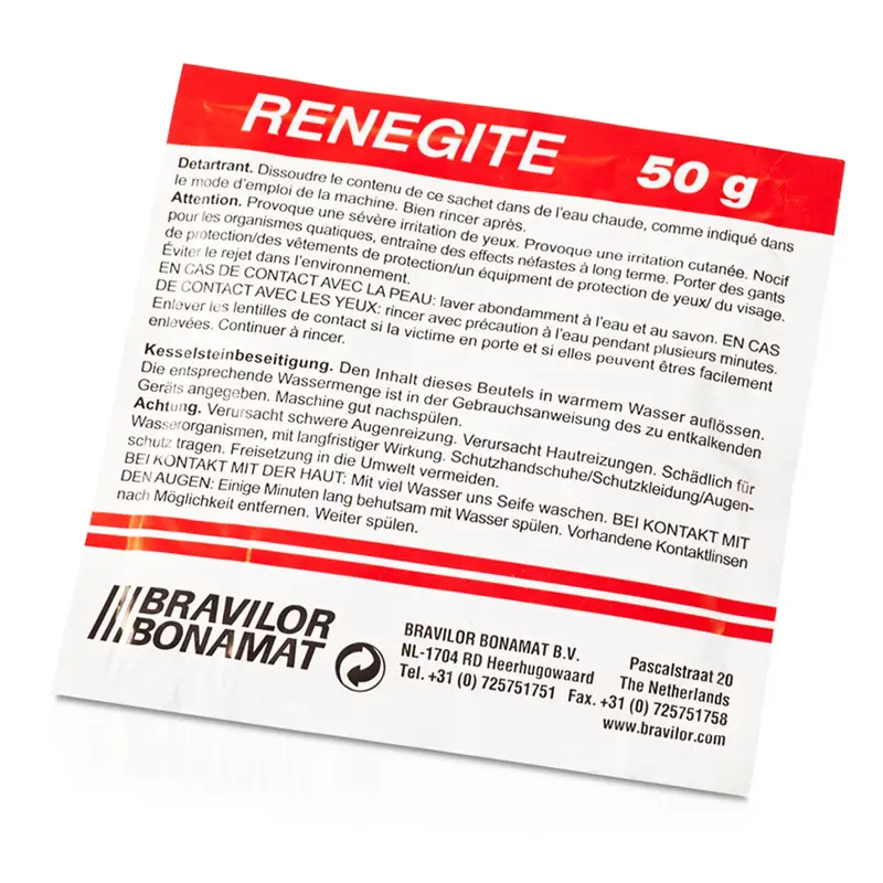 Avkalkningsmedel Renegite 15x50g från Bonamat | #7.190.101.212 | Rengöringsmedel