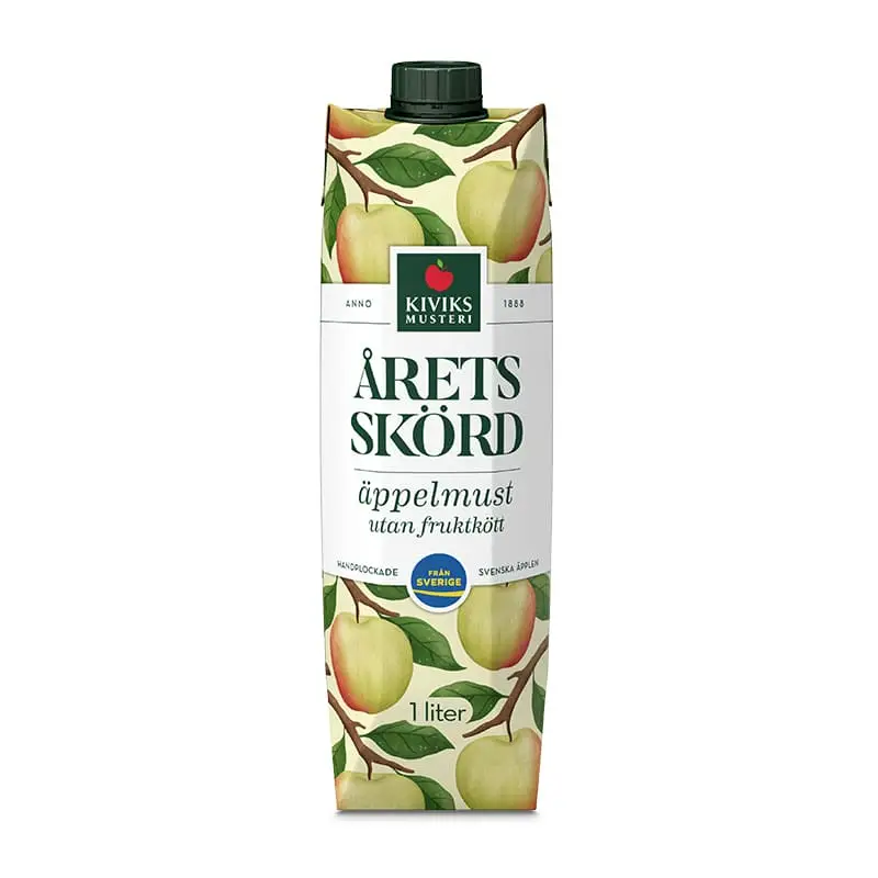 Äpplemust 10 x 1 l från Kiviks Musteri | #71945 | Must