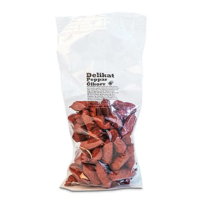 Ölkorvssnacks Peppar 15 x 400 g från Direkt Chark | #72 | Ölkorv