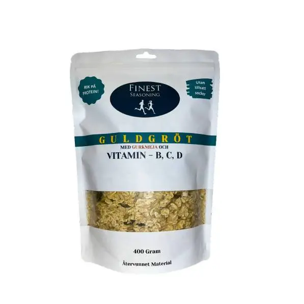 Guldgröt 8 x 400 g från Finest seasoning | #8 | Granola