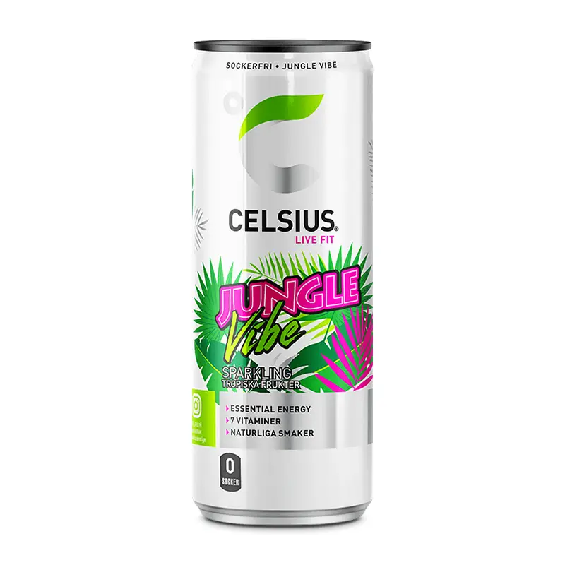 Jungle Vibe 24 x 35.5 cl från Celsius | #166 | Energidrycker