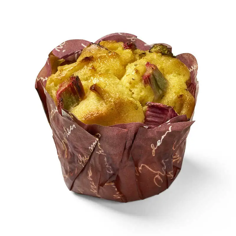Muffins Citron & Rabarber 24 x 90 g från Gray's Bakery | #2871 | Muffins