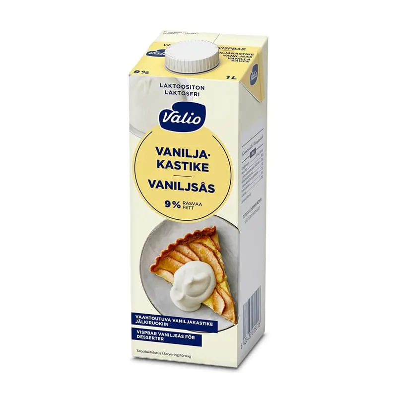 Laktosfri Vaniljsås Vispbar 1 l från Valio | #1501 | Sås