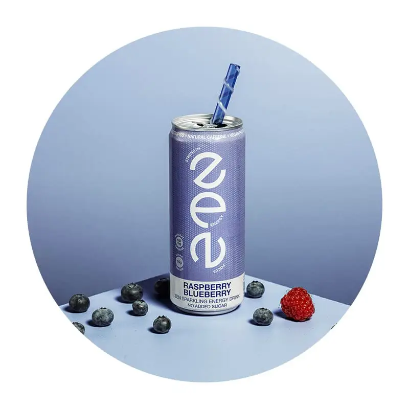 Blueberry & Raspberry 24 x 33 cl från Zen Energy | #004 | Energidrycker