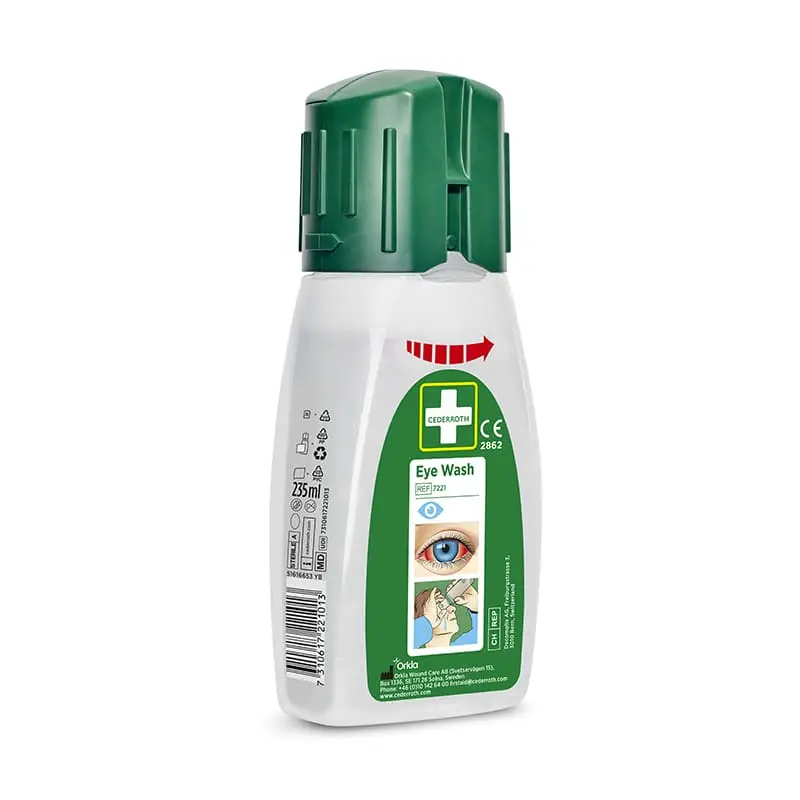 Buffrad Ögondusch i Fickmodell 235 ml från Cederroth | #7221 | Första Hjälpen