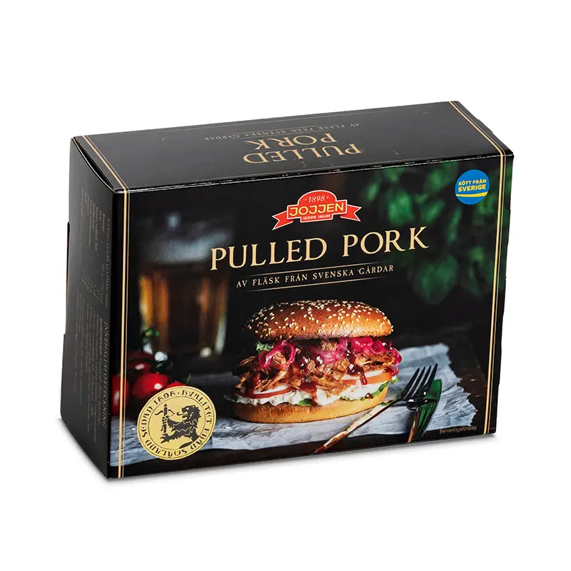 Pulled Pork 8 x 400 g från Jojjen | #7222 | Pulled