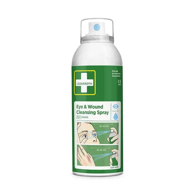 Eye & Wound Cleansing Spray 150 ml från Cederroth | #726000 | Första Hjälpen