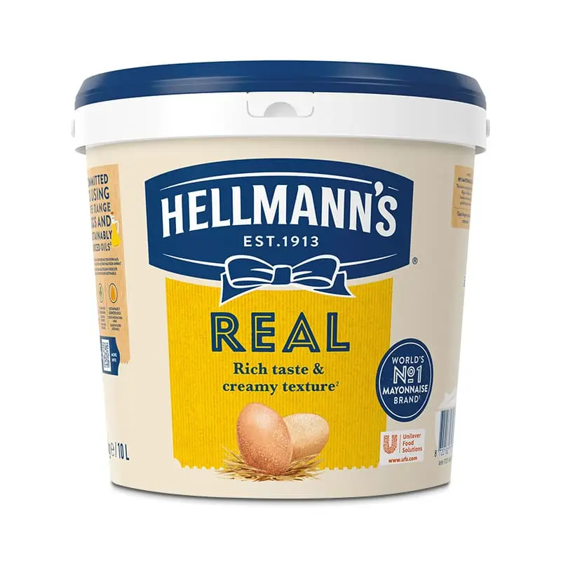 REAL Majonnäs 70% 10 kg från HELLMANN´S | #F75735 | Majonnäs