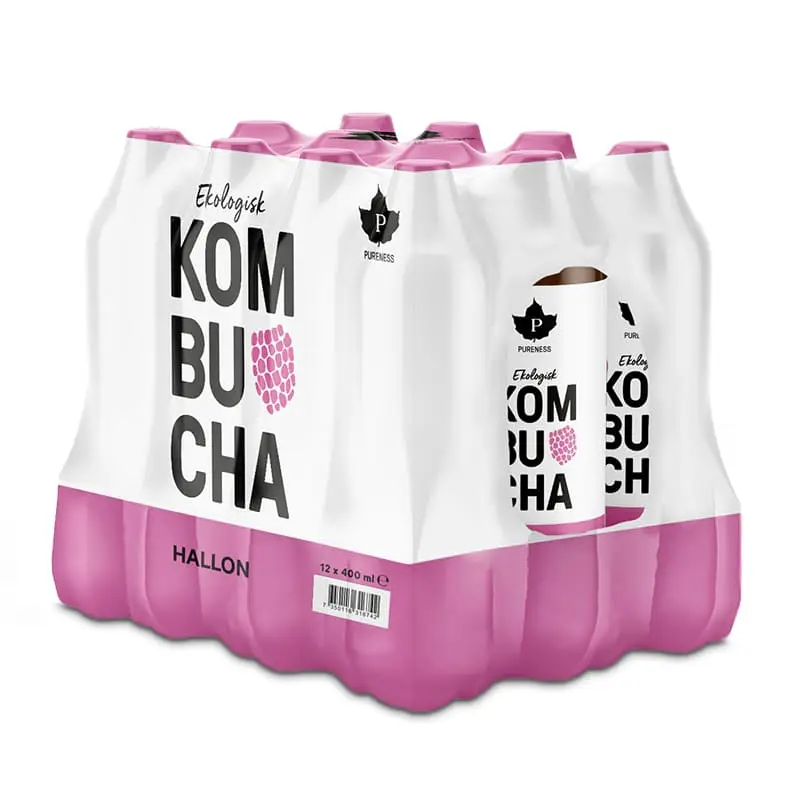 Kombucha Hallon 12 x 40 cl från Pureness | #300107 | Kombucha